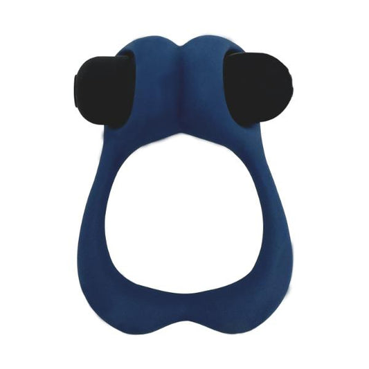 Alive Nutty Vibrating Cock Ring Blue - Hashtag Desire