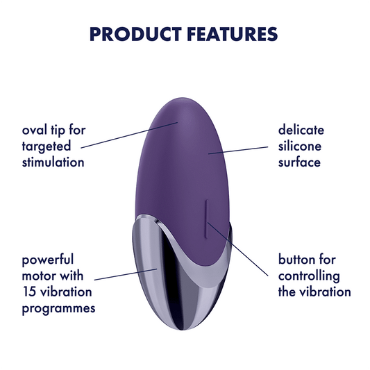 Satisfyer Purple Pleasure Violet - Hashtag Desire