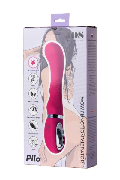 JOS Joy Of Sex Pilo Wow Function Vibrator Pink - Hashtag Desire