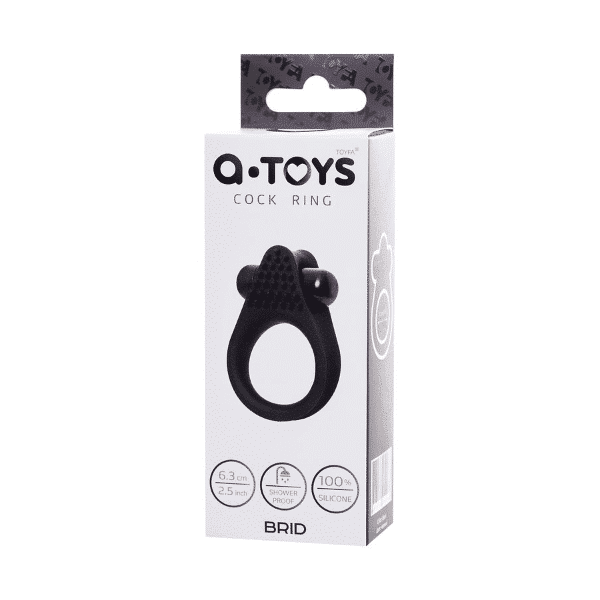 A Toys Brid Cock Ring Black - Hashtag Desire