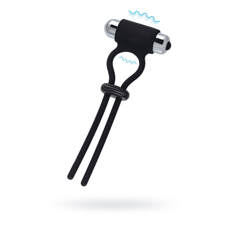 A Toys Jat Vibrating Erection Enhancing Lasso Black - Hashtag Desire
