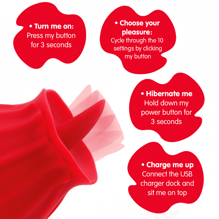 Skins Rose Buddies The Rose Lix Red - Hashtag Desire