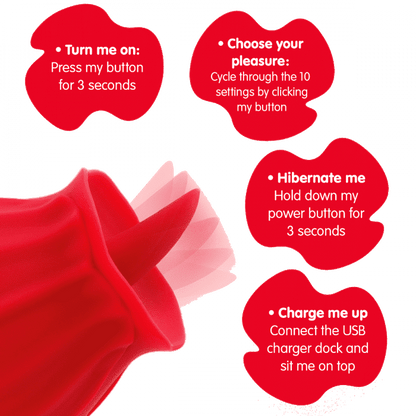 Skins Rose Buddies The Rose Lix Red - Hashtag Desire