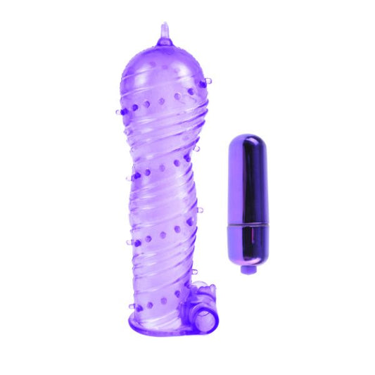 Classix Textured Sleeve & Bullet Purple - Hashtag Desire