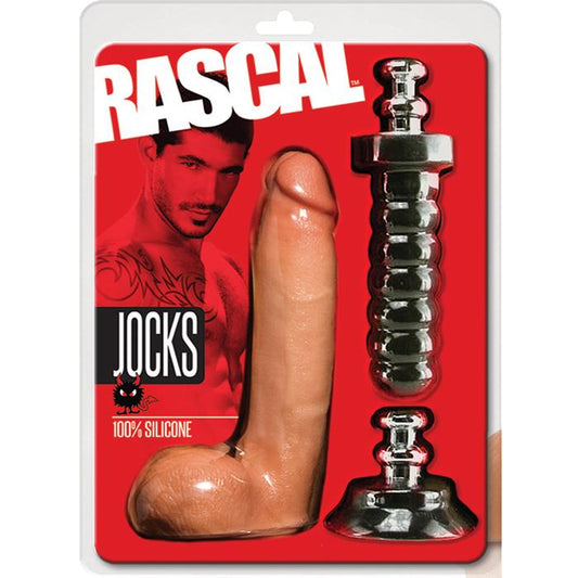 Rascal Jocks Johnny Dildo 8" Flesh - Hashtag Desire