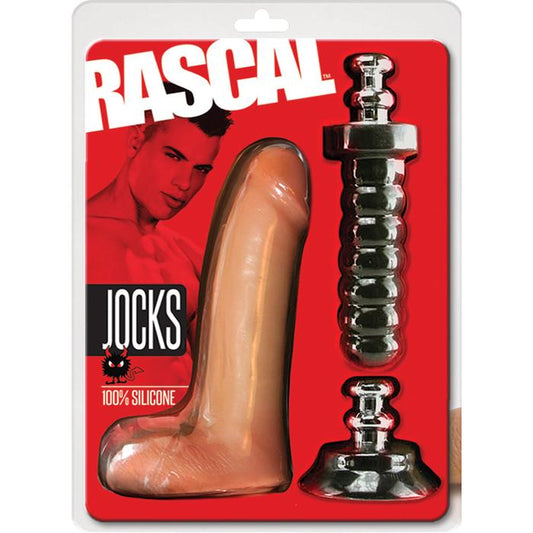 Rascal Jocks Brent Dildo 8" Flesh - Hashtag Desire