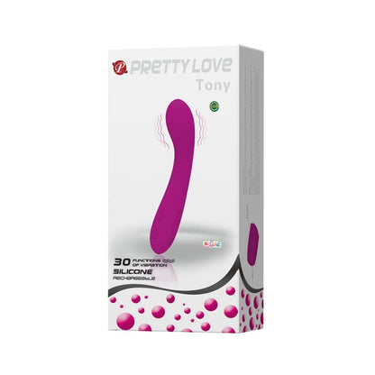 Pretty Love Tony Rechargeable Vibrator - Hashtag Desire