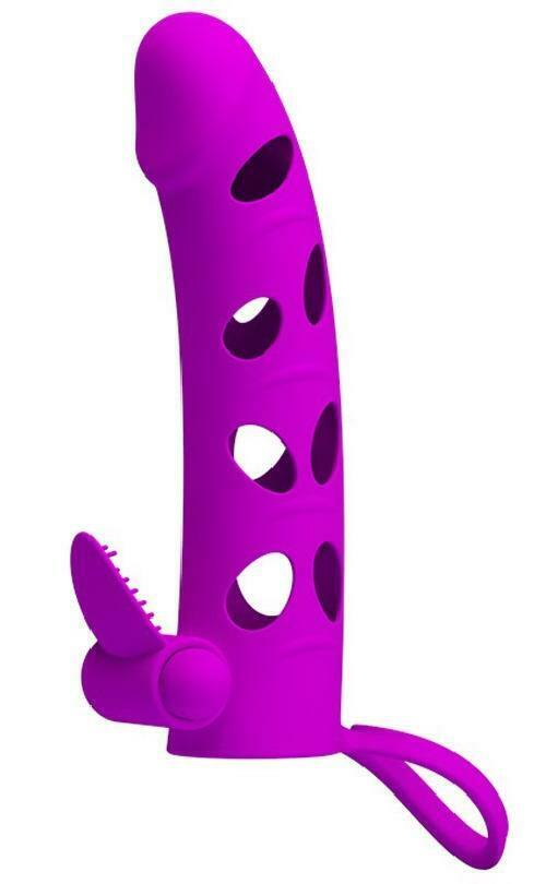 PRETTY LOVE SLEEVE WITH STRAP & BULLET PURPLE - Hashtag Desire
