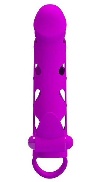 PRETTY LOVE SLEEVE WITH STRAP & BULLET PURPLE - Hashtag Desire