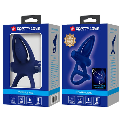Pretty Love Mat Powerful Ring Blue - Hashtag Desire