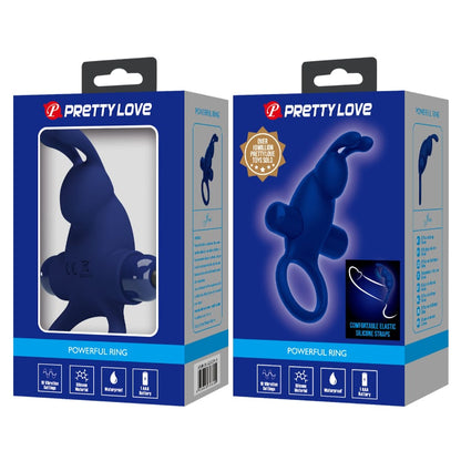 Pretty Love Jiro Powerful Ring Blue - Hashtag Desire