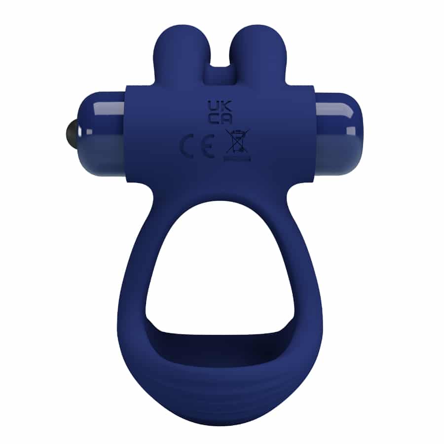 Pretty Love Luchito Powerful Ring Blue - Hashtag Desire