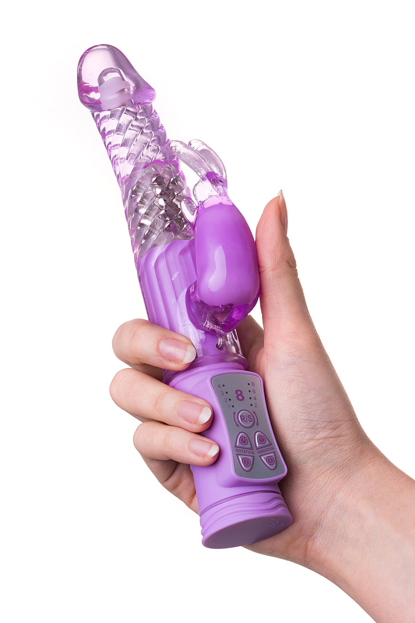 A Toys High-Tech Vibrator Rabbit Shape 22.5cm Pink - Hashtag Desire