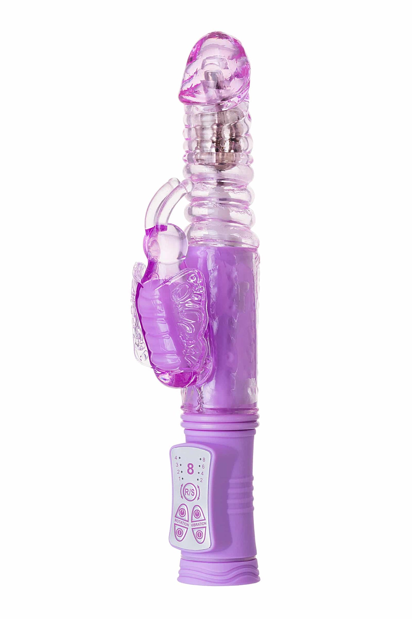 A Toys Serk High-Tech Vibrator Butterfly Shape 24.5cm Pink - Hashtag Desire