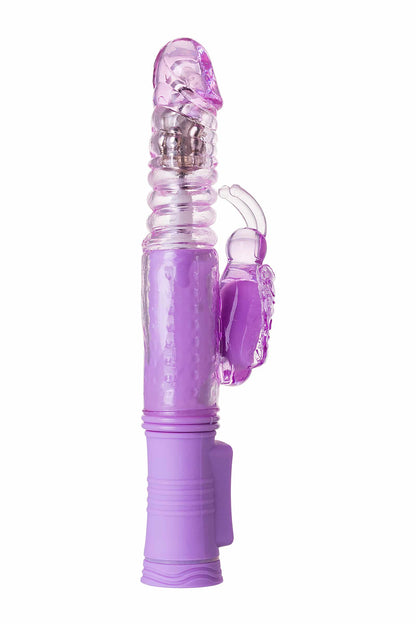 A Toys Serk High-Tech Vibrator Butterfly Shape 24.5cm Pink - Hashtag Desire