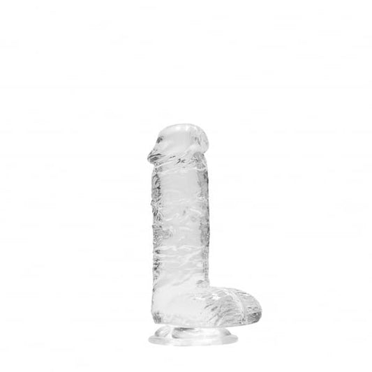 Realistic Dildo With Balls 6"/15cm