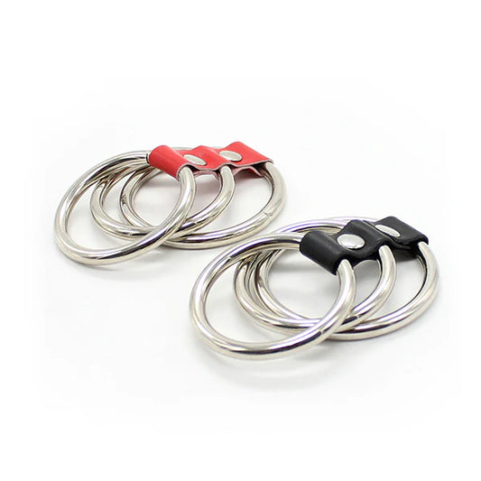 3 Ring Metal Cock Ring