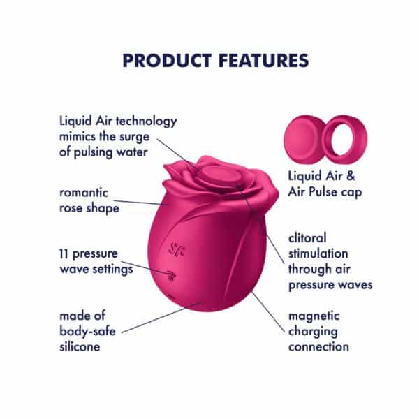 Satisfyer Pro 2 Classic Blossom Maroon