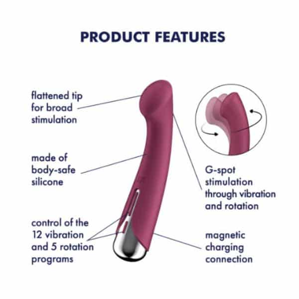Satisfyer Spinning G-Spot 1 - Hashtag Desire