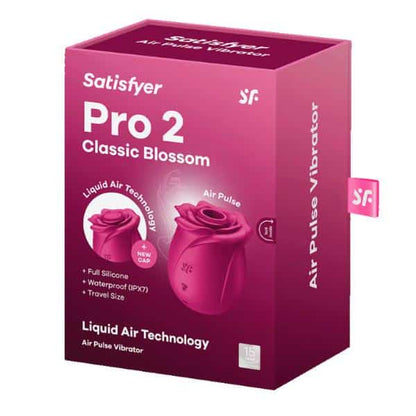 Satisfyer Pro 2 Classic Blossom Maroon
