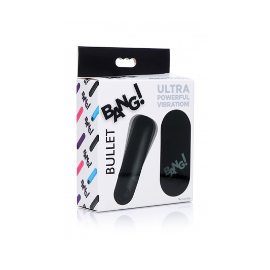 Bang Ultra Powerful Bullet Rechargeable Black