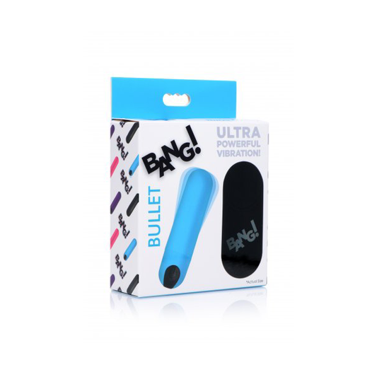 Bang Ultra Powerful Bullet Rechargeable Blue