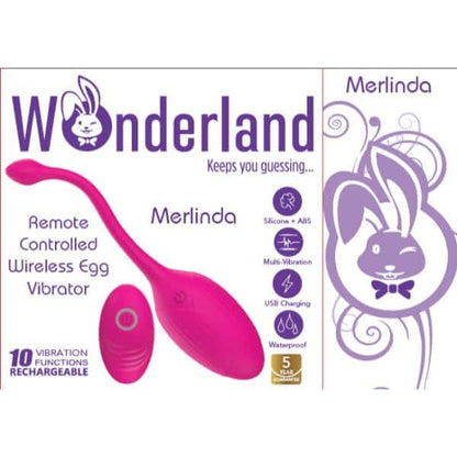 Wonderland Merlinda Rechargeable Hot Pink
