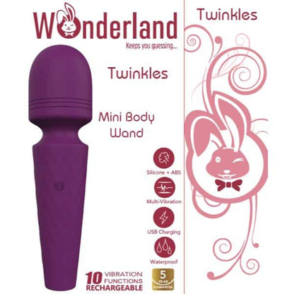 Wonderland Twinkles Rechargeable Purple
