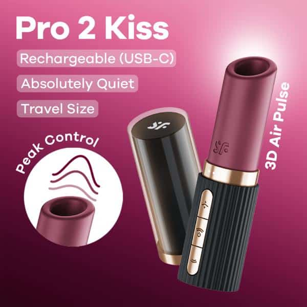 Satisfyer Pro 2 Kiss - Hashtag Desire